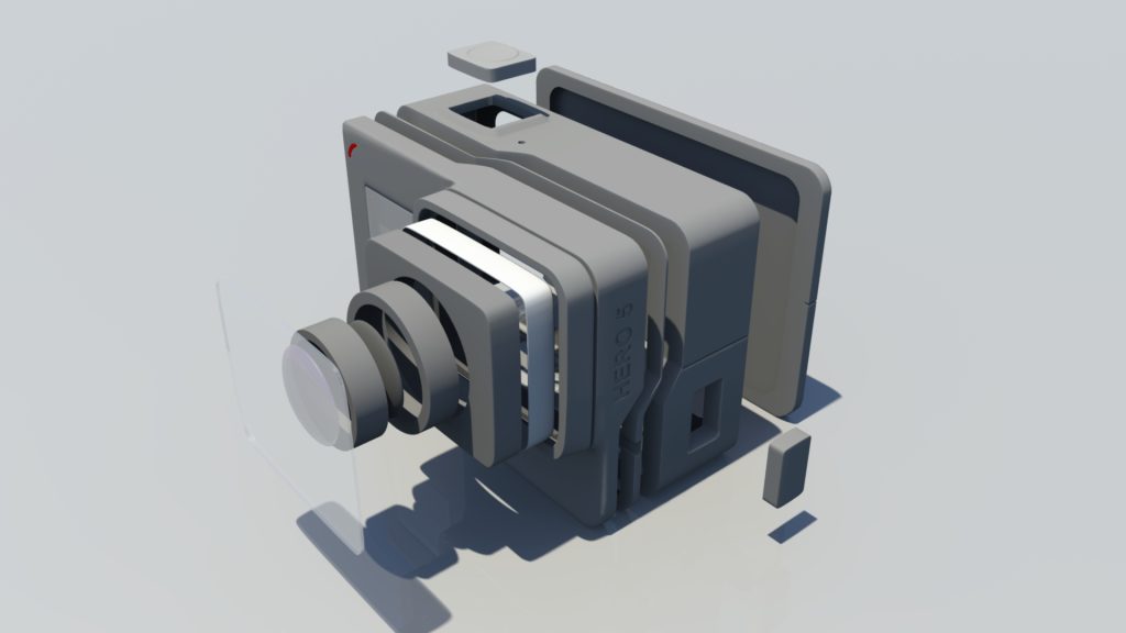 GoPro 3D model