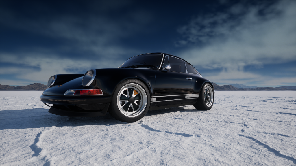 Automotive rendering in Unreal Engine 5
