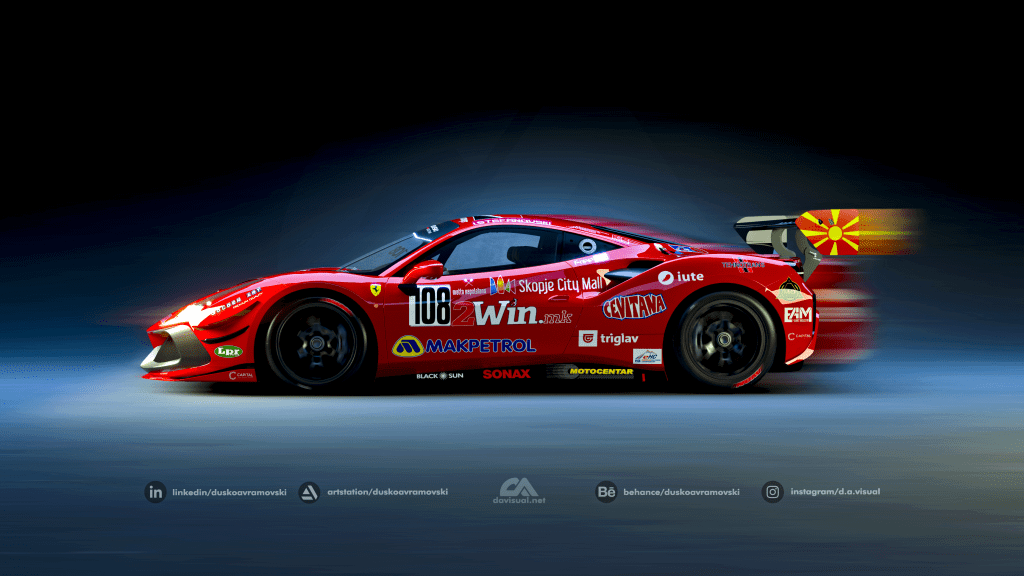 Igor Stefanovski Ferrari 488 EVO Challenge